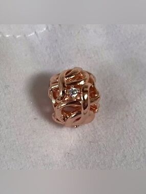 PANDORA Rose Openwork Infinity Charm
